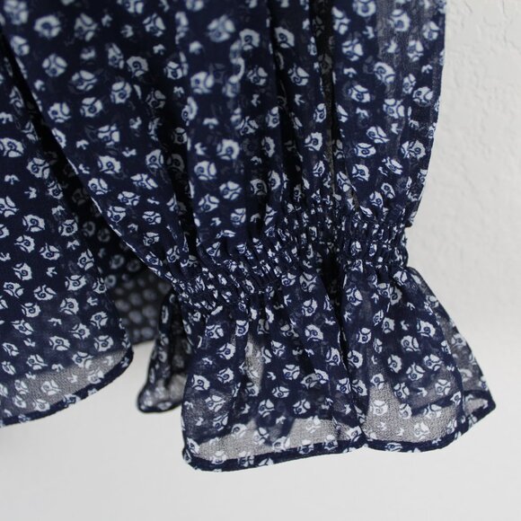 NWT Diane von Furstenberg DVF Tie-Neck Shirt Blouse - Work to Weekend Chic Style - Picture 9 of 9